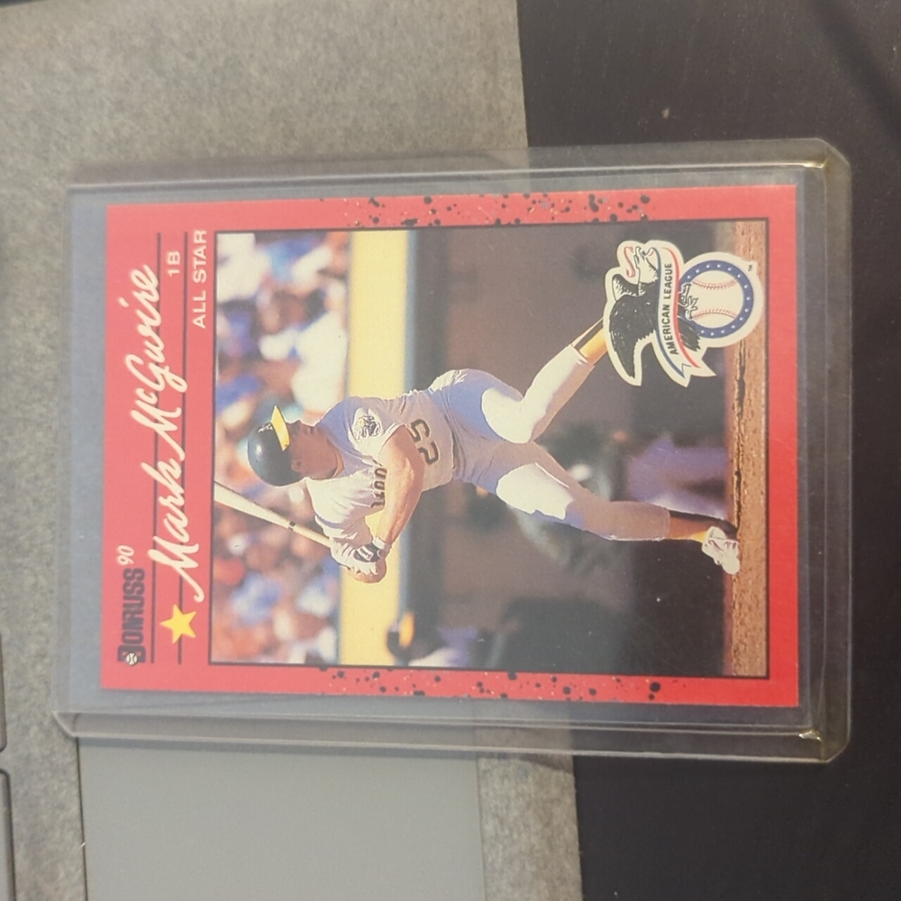 Mark McGwire Donruss 90 error card